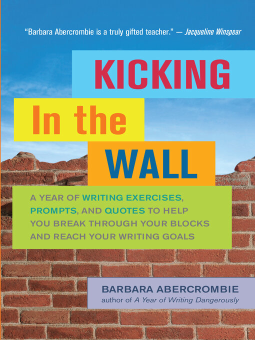 Cover image for Kicking In the Wall